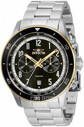 Invicta Speedway Czarny/Stal Ø46 mm 35665