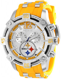 Invicta Nfl Srebrny/Stal Ø52 mm 35805