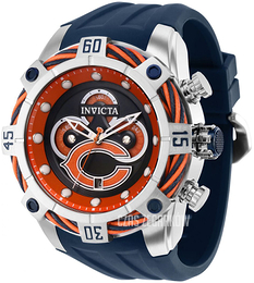 Invicta Nfl Niebieski/Guma Ø52 mm 35818
