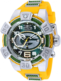 Invicta Nfl Zielony/Karbon Ø52 mm 35872