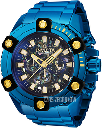 Invicta Coalition Forces Niebieski/Stal Ø56 mm 35977