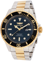 Invicta Pro Diver Niebieski/Stal w odcieniu złota Ø54 mm 36077