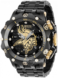 Invicta Nfl Czarny/Stal Ø51 mm 36171