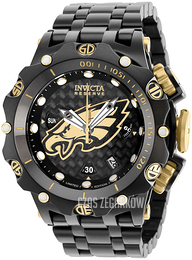 Invicta Nfl Czarny/Stal Ø51 mm 36177