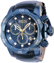 Invicta Reserve Niebieski/Skóra Ø53.7 mm 36286