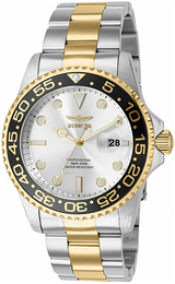 Invicta Pro Diver Srebrny/Stal w odcieniu złota Ø42 mm 36550