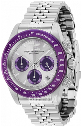 Invicta Speedway Srebrny/Stal Ø39.5 mm 36735