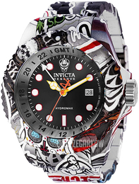 Invicta Reserve Czarny/Stal Ø52 mm 36758