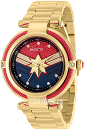Invicta Marvel Wielokolorowy/Stal w odcieniu złota Ø40 mm 36953