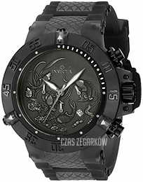 Invicta Subaqua Czarny/Stal Ø50 mm 37040