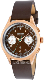 Invicta Vintage Brązowy/Skóra Ø36 mm 37058
