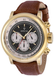 Invicta Vintage Czarny/Skóra Ø48 mm 37323