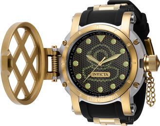Invicta Pro Diver Czarny/Stal w odcieniu złota Ø57 mm 37350