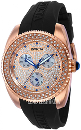 Invicta Angel Różowe złoto/Guma Ø38 mm 37412