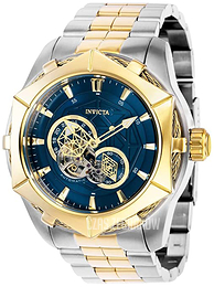 Invicta Bolt Niebieski/Stal w odcieniu złota Ø51 mm 37689