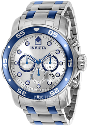 Invicta Pro Diver Srebrny/Stal Ø48 mm 37691