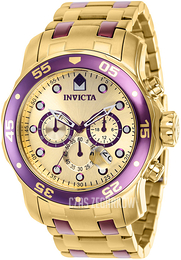 Invicta Pro Diver Żółte złoto/Stal Ø48 mm 37692