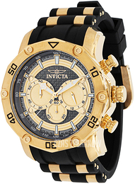 Invicta Pro Diver Wielokolorowy/Stal w odcieniu złota Ø50 mm 37719