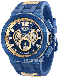 Invicta Speedway Niebieski/Stal w odcieniu złota Ø52 mm 37961