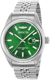 Invicta Aviator Zielony/Stal Ø43 mm 38410