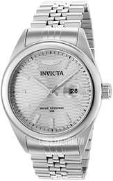 Invicta Aviator Srebrny/Stal Ø43 mm 38411
