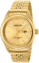 Invicta Aviator Żółte złoto/Stal w odcieniu złota Ø43 mm 38415