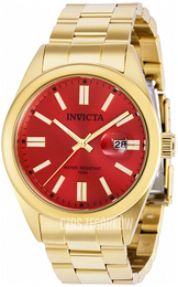 Invicta Pro Diver Czerwony/Stal w odcieniu złota Ø43 mm 38465