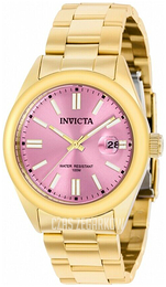 Invicta Pro Diver Różowy/Stal w odcieniu złota Ø38 mm 38486
