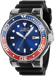 Invicta Pro Diver Niebieski/Guma Ø51.5 mm 38883