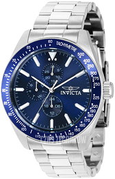 Invicta Aviator Niebieski/Stal Ø45 mm 38965