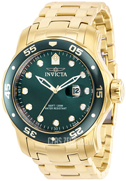 Invicta Pro Diver Zielony/Stal w odcieniu złota Ø48 mm 39088