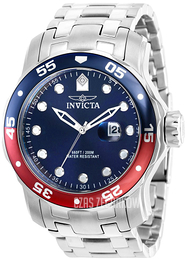 Invicta Pro Diver Niebieski/Stal Ø48 mm 39090