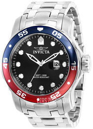 Invicta Pro Diver Czarny/Stal Ø48 mm 39091