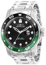 Invicta Pro Diver Czarny/Stal Ø48 mm 39092