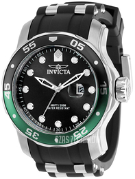 Invicta Pro Diver Czarny/Stal Ø48 mm 39104