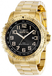 Invicta Specialty Czarny/Stal w odcieniu złota Ø45.5 mm 39119