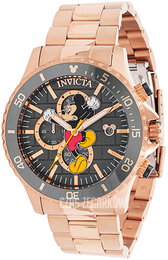 Invicta Disney Szary/Stal w kolorze różowego złota Ø48 mm 39520