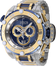 Invicta Flying Fox Niebieski/Stal w odcieniu złota Ø52.5 mm 39549