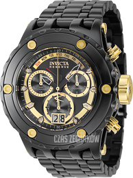 Invicta Reserve Czarny/Stal Ø52 mm 39848