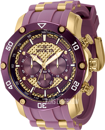 Invicta Pro Diver Purpurowy/Stal Ø50 mm 40692