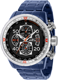 Invicta Aviator Czarny/Stal Ø48 mm 40695
