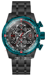 Invicta Aviator Czarny/Stal Ø48 mm 40701