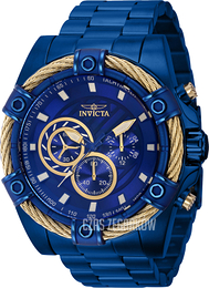 Invicta Bolt Niebieski/Stal Ø52 mm 40774