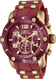 Invicta Pro Diver Czerwony/Stal Ø51.5 mm 40810