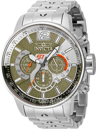 Invicta S1 Rally Zielony/Stal Ø48 mm 41316
