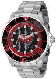 Invicta Nfl Czarny/Stal Ø47 mm 42120