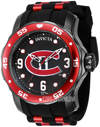 Invicta Nhl Czarny/Stal Ø48 mm 42662