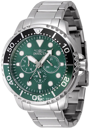 Invicta Pro Diver Zielony/Stal Ø48 mm 47228