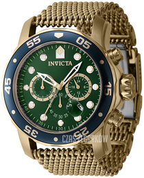 Invicta Pro Diver Zielony/Stal w odcieniu złota Ø48 mm 47241