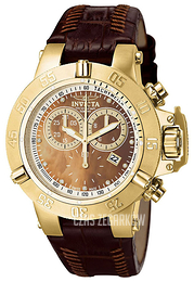Invicta Subaqua Brązowy/Skóra Ø42 mm 5502